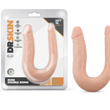 Dr. Skin Mini Double Dong - Vanillla Blush