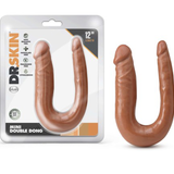 Dr. Skin Mini Double Dong - Mocha Blush