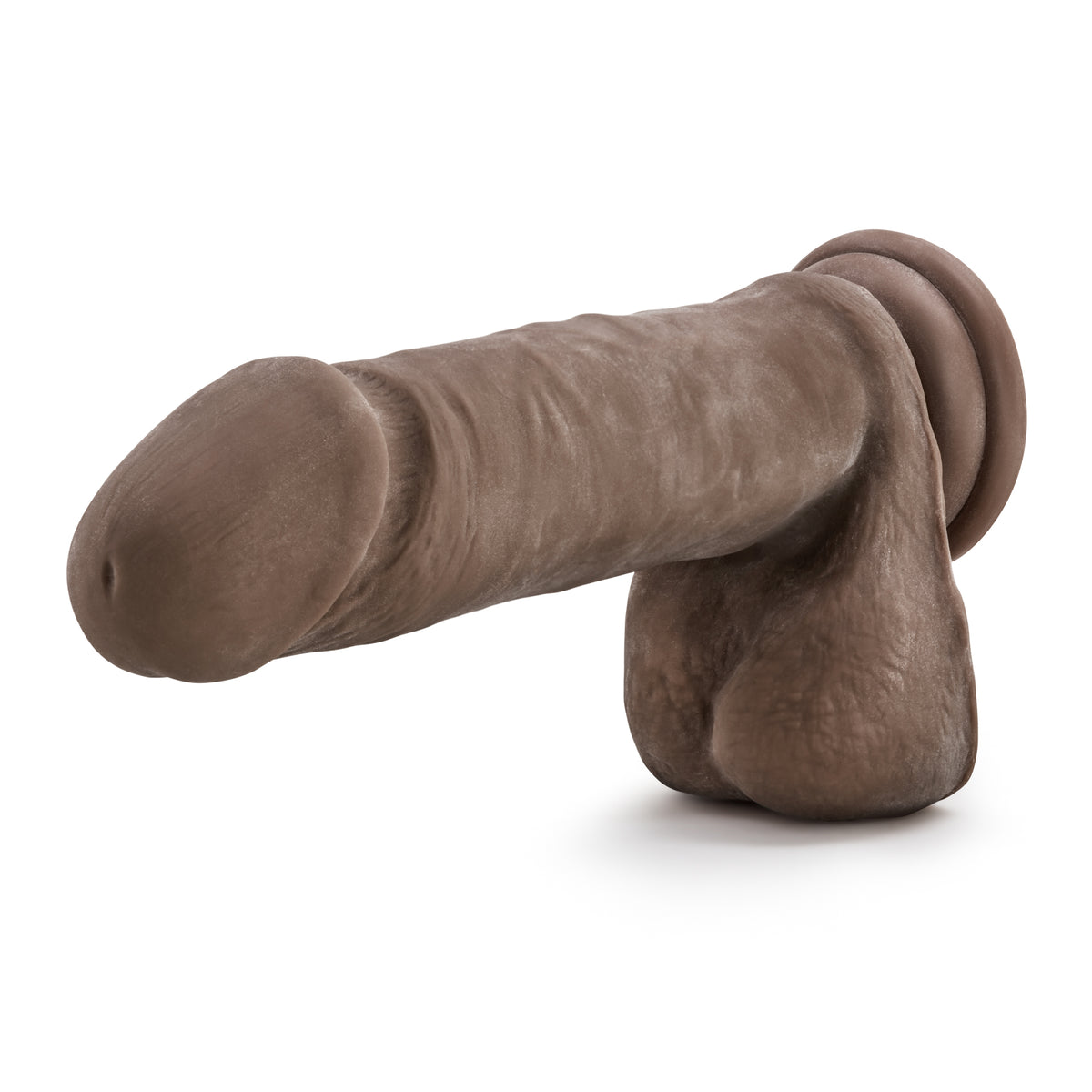 Au Naturel 8 Inch Sensa Feel Dildo - Chocolate Blush