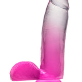 B Yours - Sugar Magnolia - 7 Inch Dildo - Fuchsia Blush