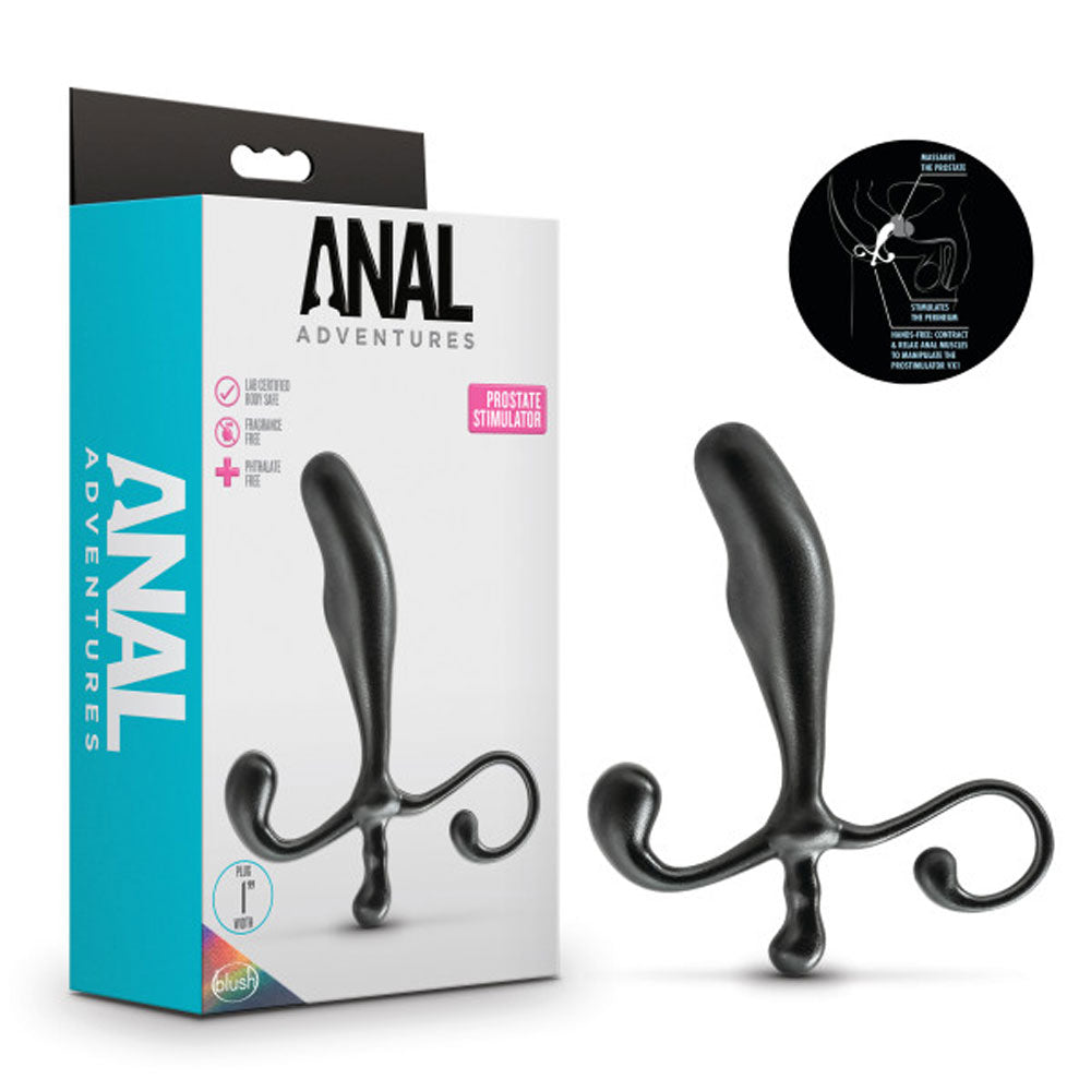 Anal Adventures - Prostate Stimulator - Black Blush