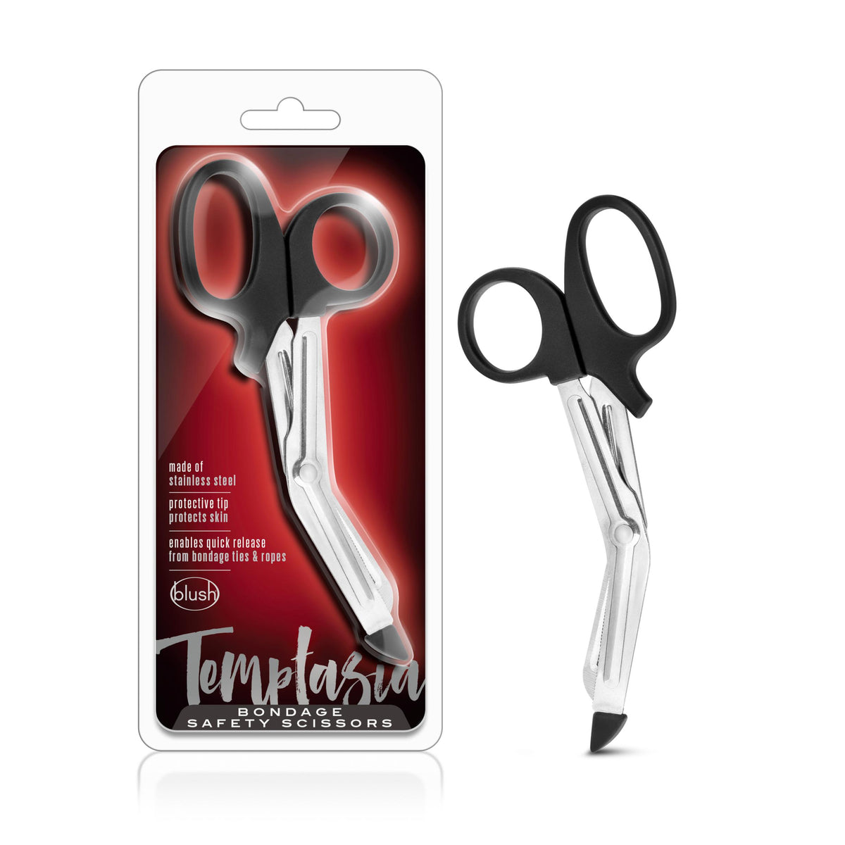 Temptasia - Safety Scissors - Black Blush