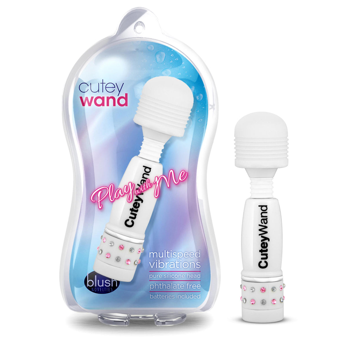 Play With Me - Cutey Wand - White Blush