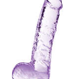 Naturally Yours - 6 Inch Crystalline Dildo -  Amethyst Blush