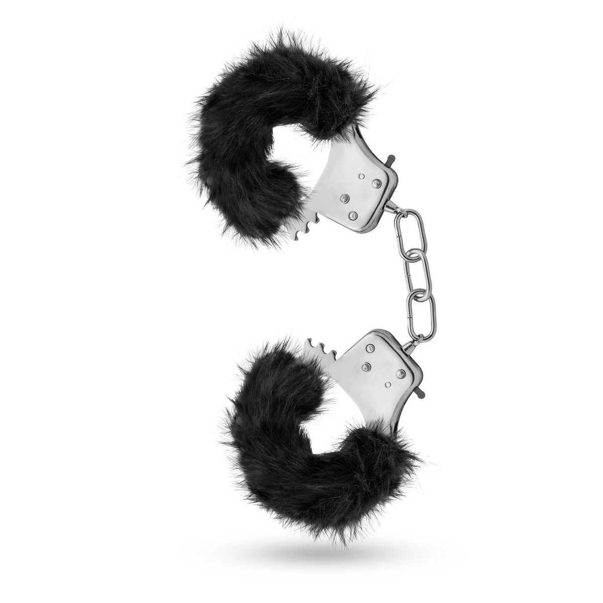 Temptasia - Plush Fur Cuffs - Black Blush