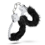 Temptasia - Plush Fur Cuffs - Black Blush