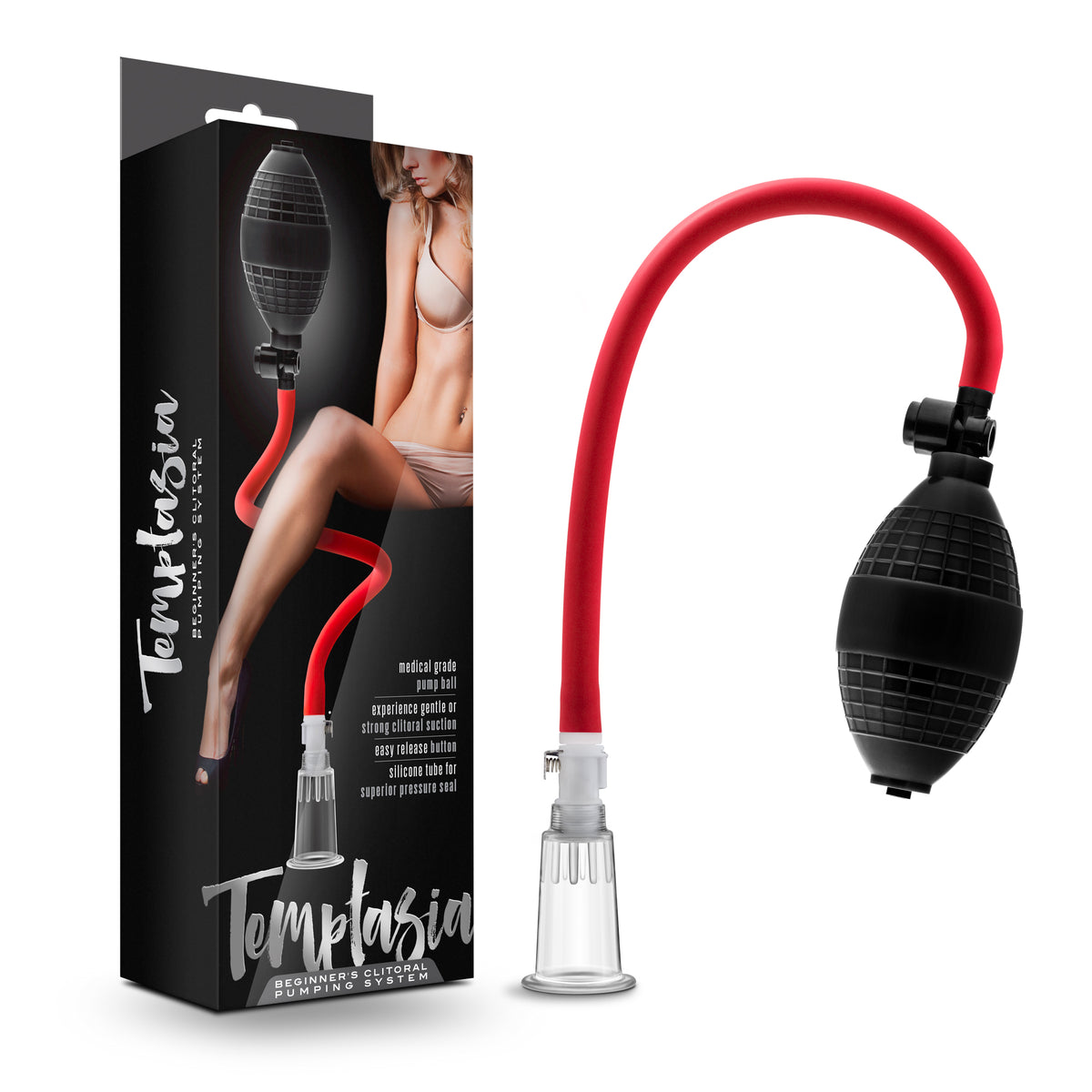 Temptasia - Beginner's Clitoral Pumping System Blush