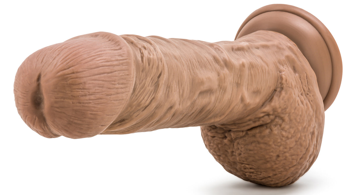 Au Naturel - Big Billy - 9 Inch Dildo - Mocha Blush