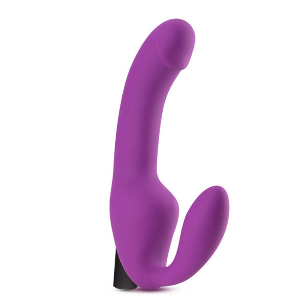 Temptasia - Cyrus - Strapless Silicone Dildo -  Purple Blush