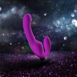 Temptasia - Cyrus - Strapless Silicone Dildo -  Purple Blush