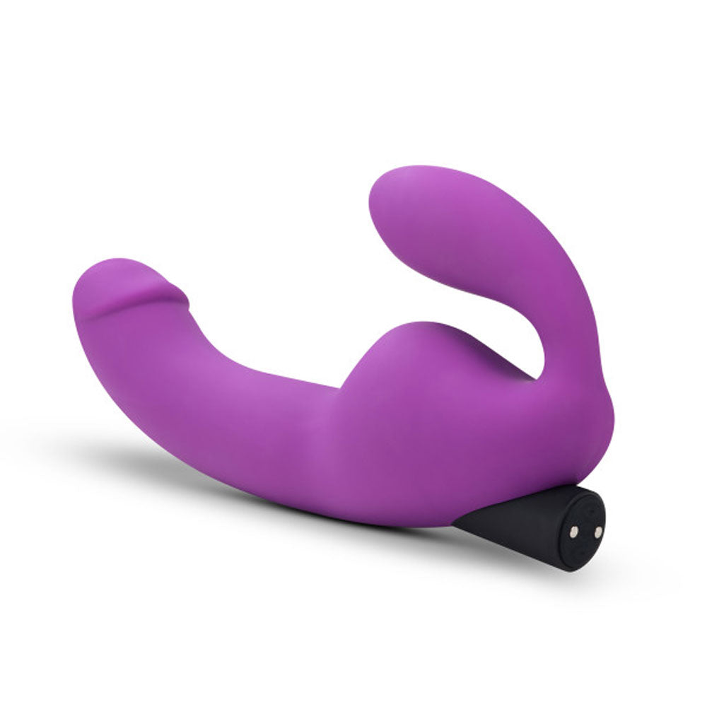 Temptasia - Cyrus - Strapless Silicone Dildo -  Purple Blush