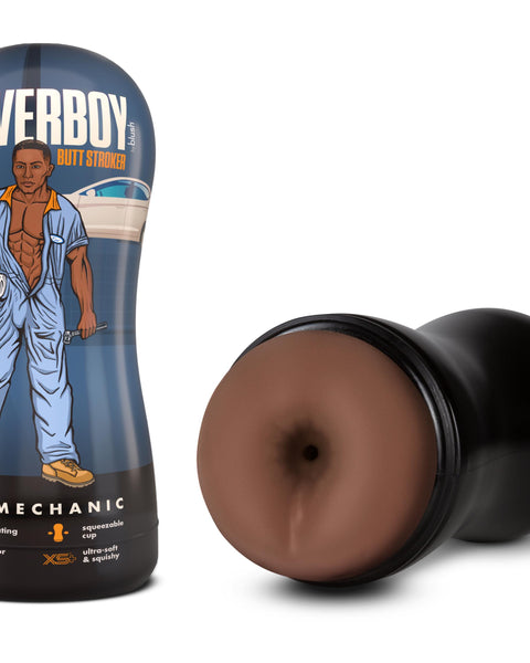 Loverboy - the Mechanic - Self Lubricating Stroker - Brown Blush