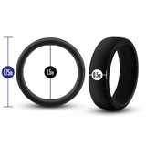 Performance - Silicone Go Pro Cock Ring - Black Blush