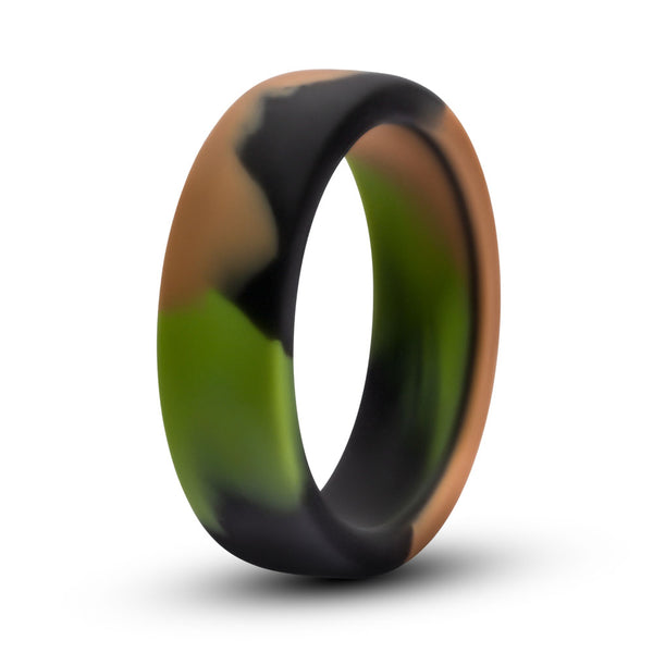 Performance - Silicone Camo Cock Ring - Green  Camoflauge Blush