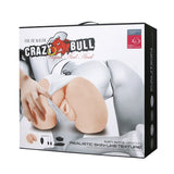 Crazy Bull the Realistic Skin-Like Texture Vagina and Anal Masturbator Busty Butt and  Vibration Pretty Love