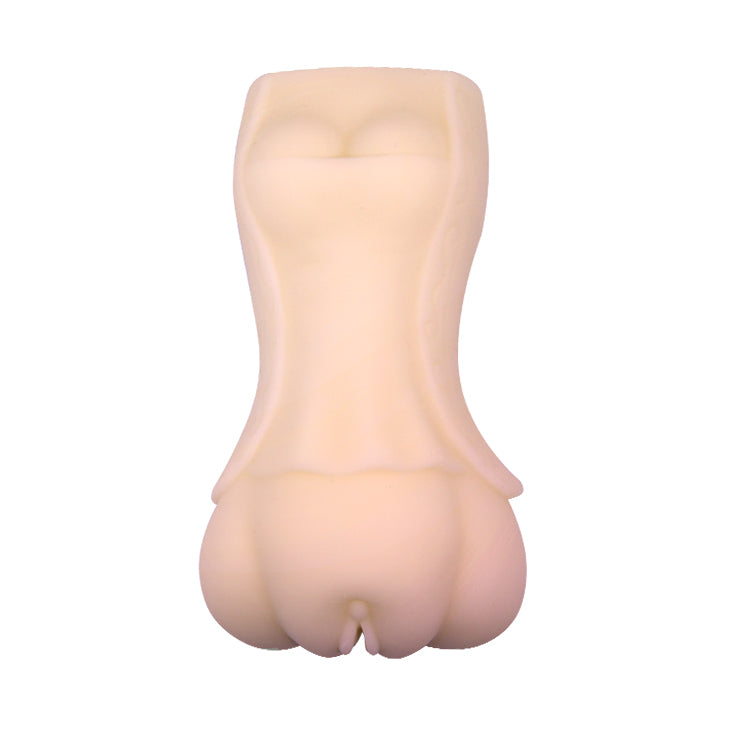 Crazy Bull No Lube Masturbator Sleeve - Realistic Pussy Skin-Like Texture Pretty Love