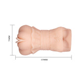 Crazy Bull No Lube Masturbator Sleeve - Realistic Pussy Skin-Like Texture Pretty Love