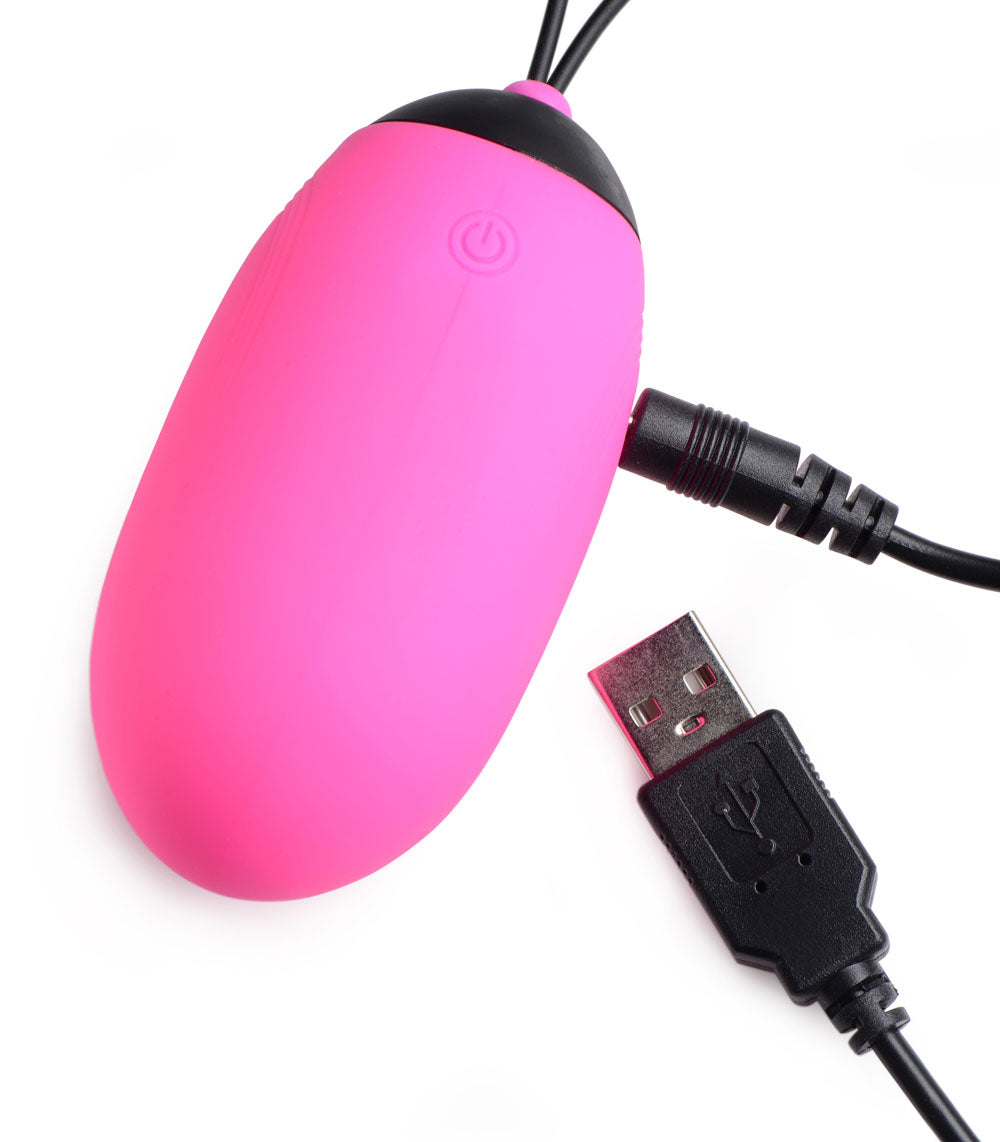 Bang XL Silicone Vibrating Egg - Pink XR Brands Bang