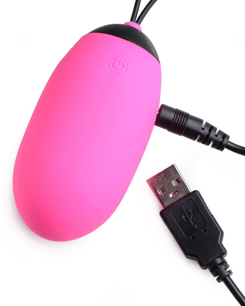 Bang XL Silicone Vibrating Egg - Pink XR Brands Bang