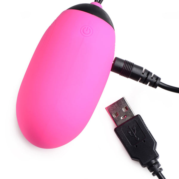 Bang XL Silicone Vibrating Egg - Pink XR Brands Bang