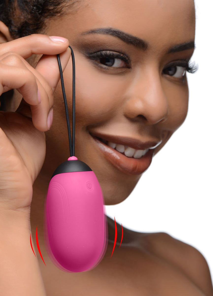 Bang XL Silicone Vibrating Egg - Pink XR Brands Bang