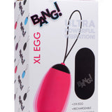 Bang XL Silicone Vibrating Egg - Pink XR Brands Bang