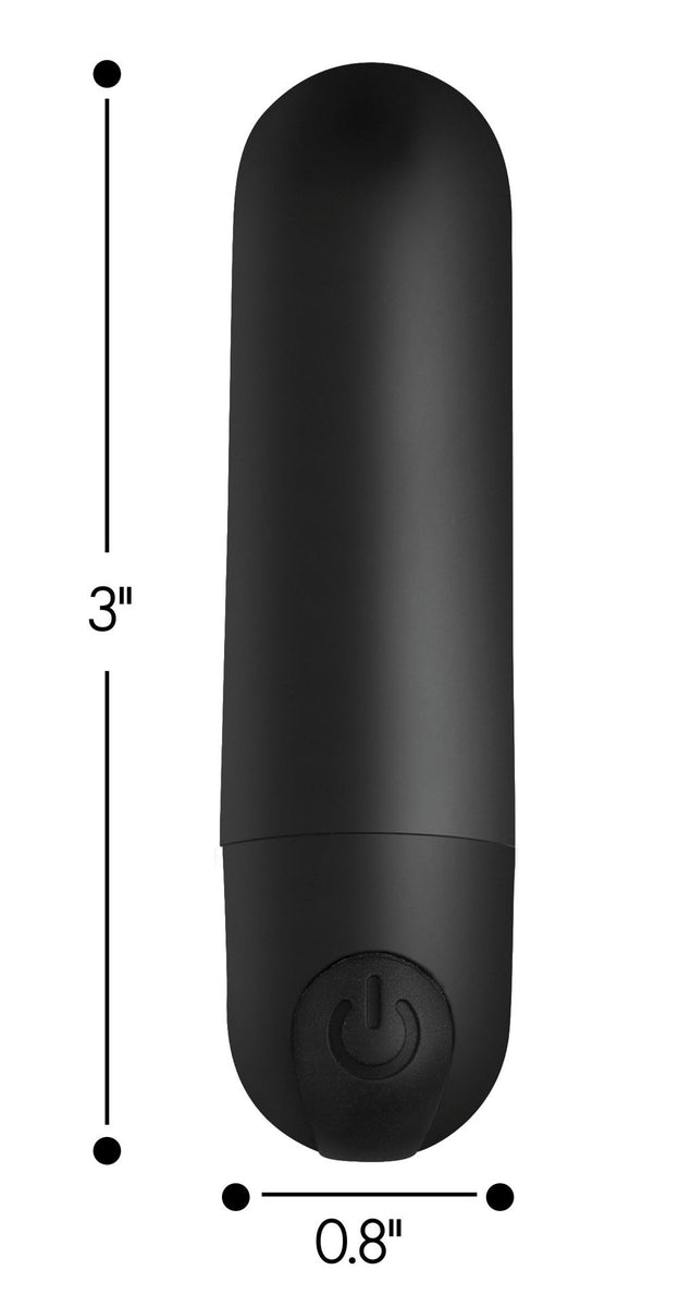 Bang Vibrating Bullet With Remote Control - Black XR Brands Bang