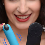 Bang Vibrating Bullet With Remote Control - Blue XR Brands Bang