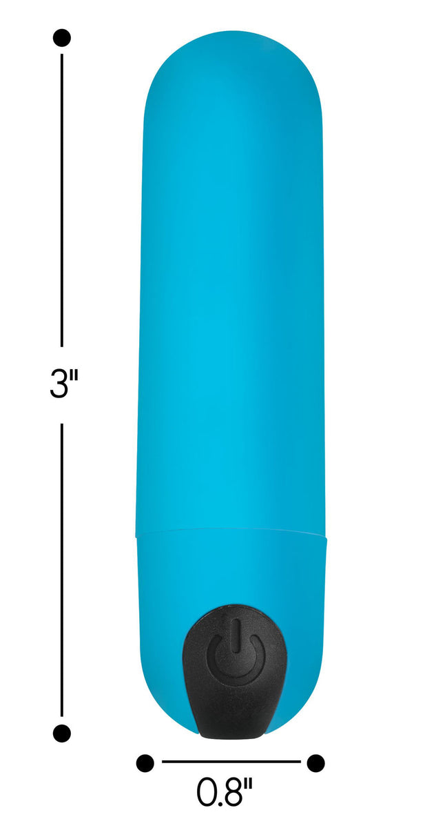 Bang Vibrating Bullet With Remote Control - Blue XR Brands Bang