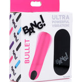 Bang Vibrating Bullet With Remote Control - Pink XR Brands Bang