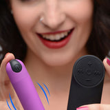 Bang Vibrating Bullet With Remote Control - Purple XR Brands Bang