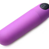 Bang Vibrating Bullet With Remote Control - Purple XR Brands Bang