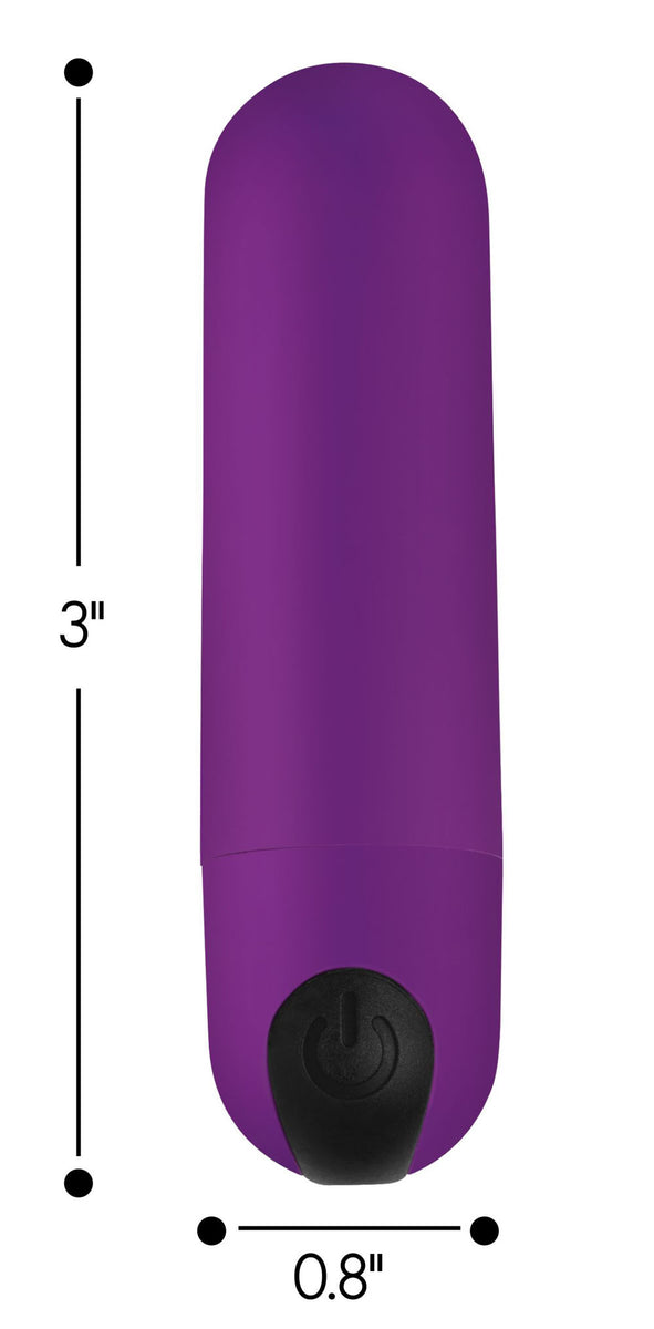 Bang Vibrating Bullet With Remote Control - Purple XR Brands Bang