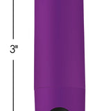 Bang Vibrating Bullet With Remote Control - Purple XR Brands Bang