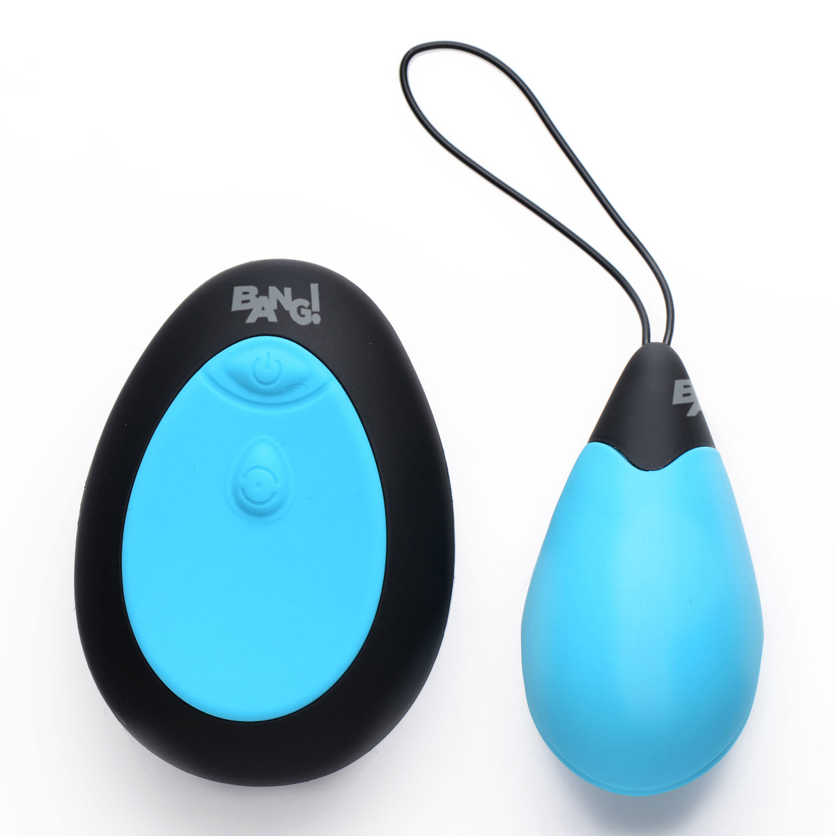 Bang - 10x Silicone Vibrating Egg - Blue XR Brands Bang