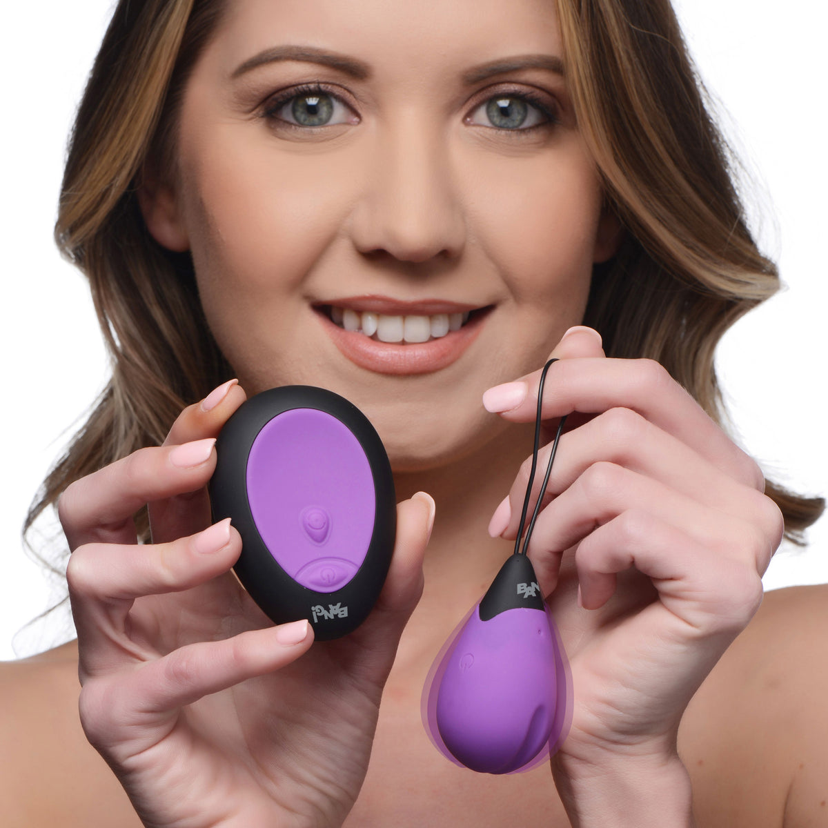 Bang - 10x Silicone Vibrating Egg - Purple XR Brands Bang