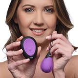 Bang - 10x Silicone Vibrating Egg - Purple XR Brands Bang