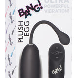 28x Plush Egg and Remote - Black XR Brands Bang