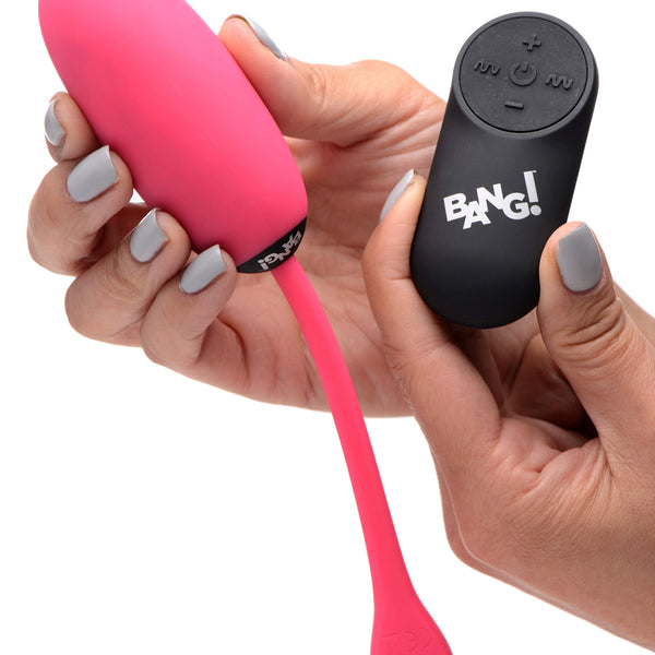 28x Plush Egg and Remote - Pink XR Brands Bang