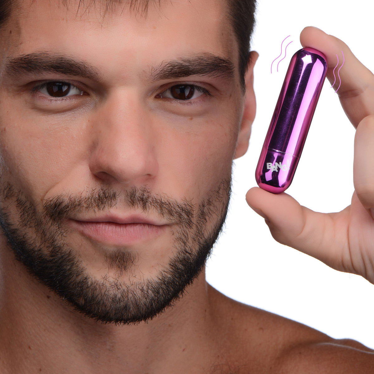 10x Rechargeable Vibrating Metallic Bullet - Purple XR Brands Bang