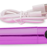 10x Rechargeable Vibrating Metallic Bullet - Purple XR Brands Bang