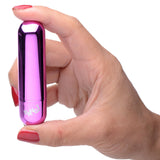 10x Rechargeable Vibrating Metallic Bullet - Purple XR Brands Bang