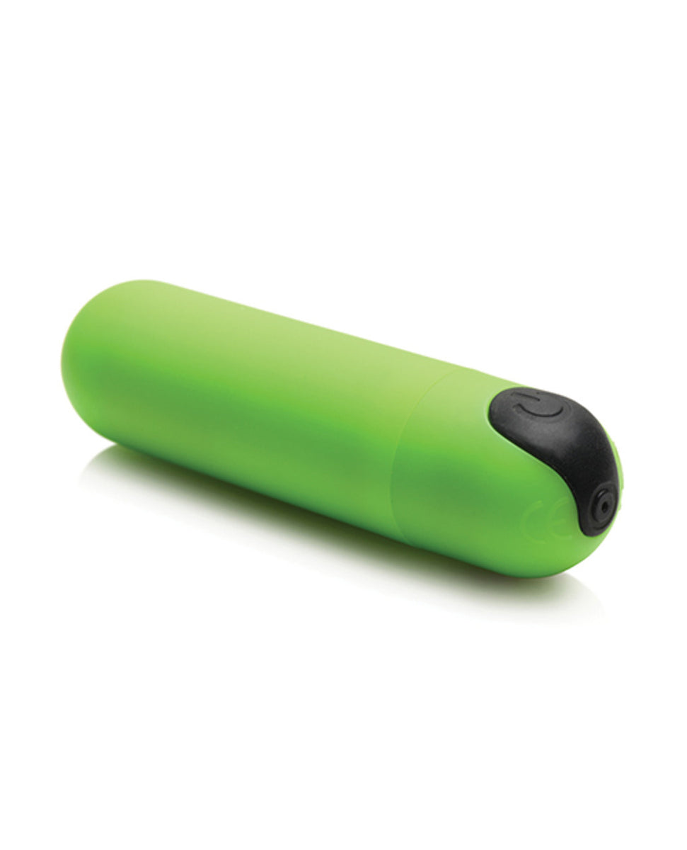 Glow in the Dark Bullet With Remote - Green XR Brands Bang