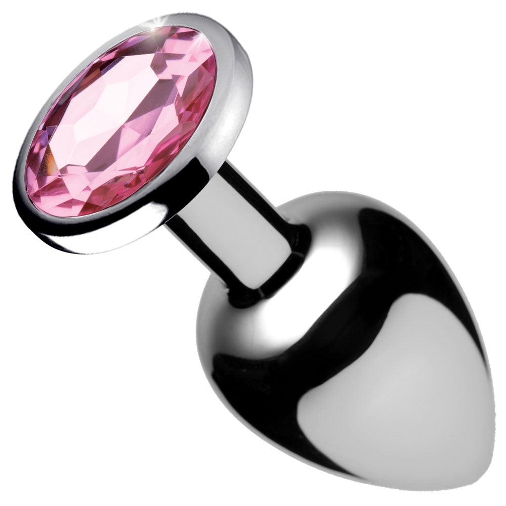 Pink Gem Anal Plug - Large XR Brands Booty Sparks