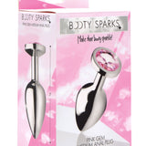 Pink Gem Anal Plug - Medium XR Brands Booty Sparks