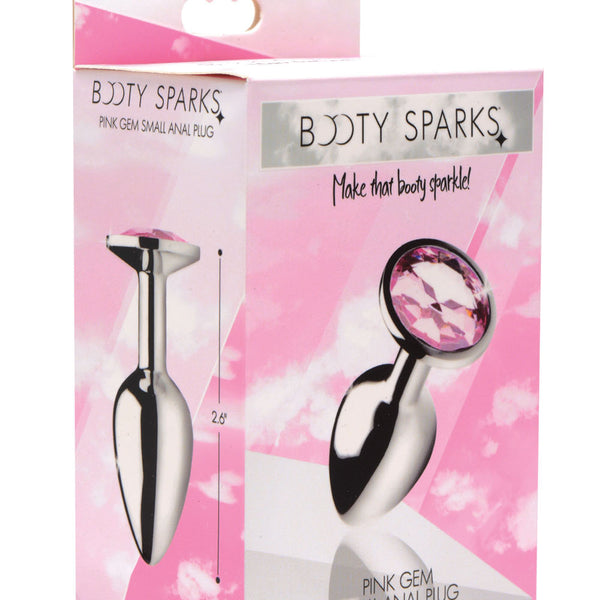 Pink Gem Anal Plug - Small XR Brands Booty Sparks