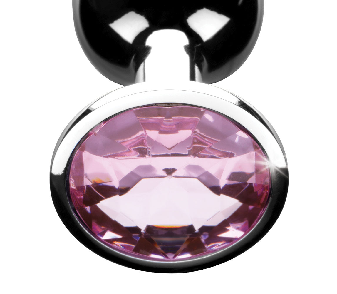 Pink Gem Anal Plug - Medium XR Brands Booty Sparks