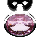 Pink Gem Anal Plug - Medium XR Brands Booty Sparks