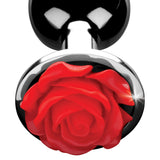 Red Rose Anal Plug - Medium XR Brands Booty Sparks