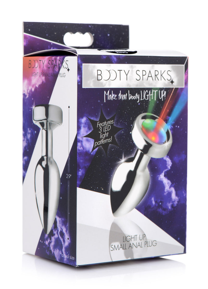 Light Up Small Anal Plug XR Brands Booty Sparks